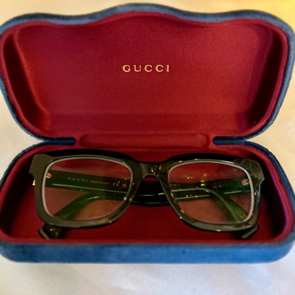 Designer Gucci Black Glasses - Picture 1 of 6